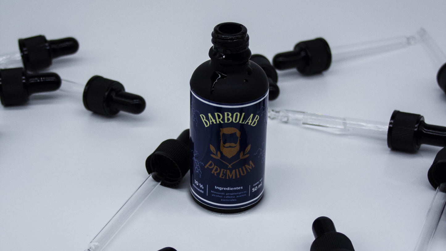3x2 Minoxidil Estimulante Para Barba Y Cabello Con Cafeína--50m (4.5 meses de tratamiento)